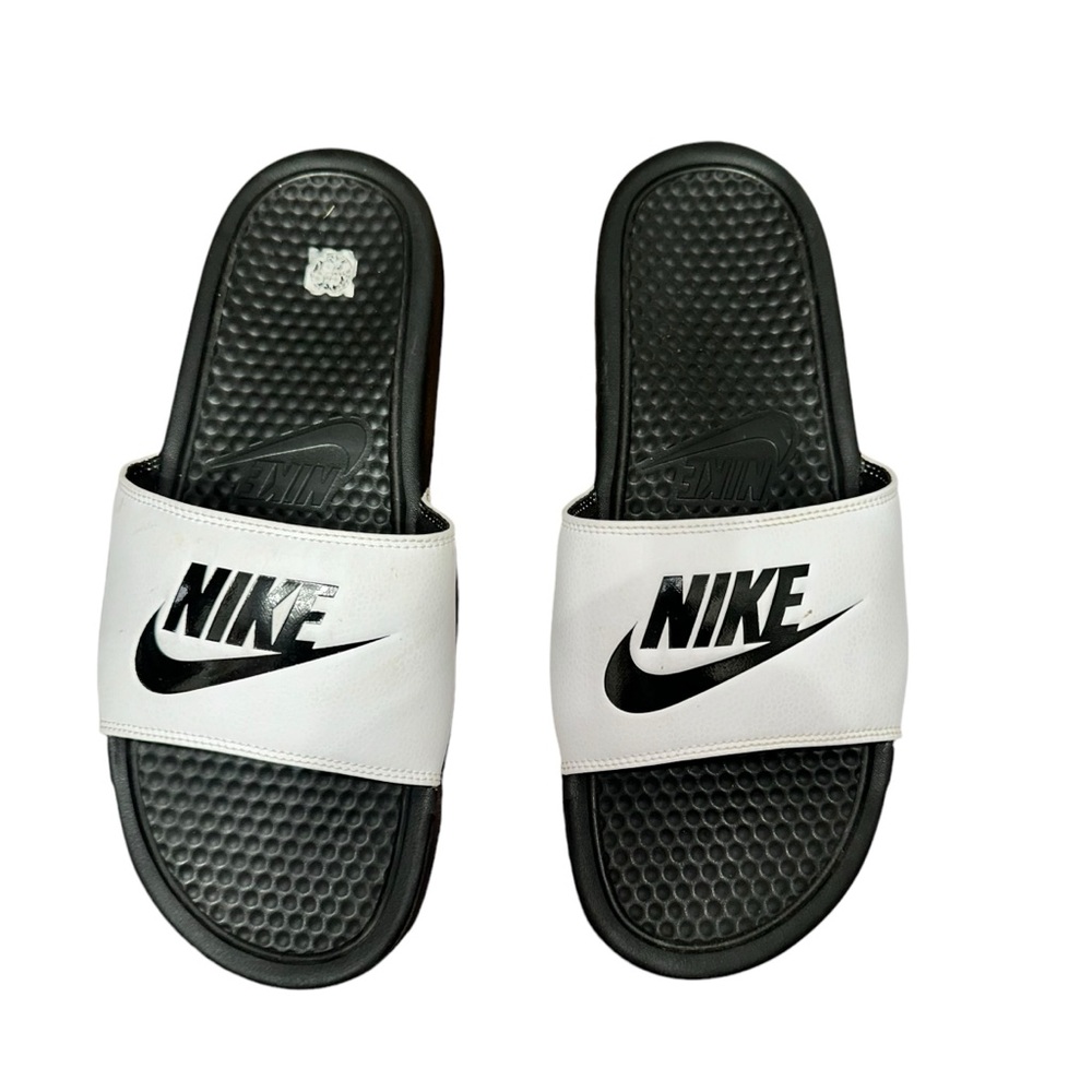 Nike Benassi Solarsoft Slides Sandals Anthracite 705513-090 Size 10